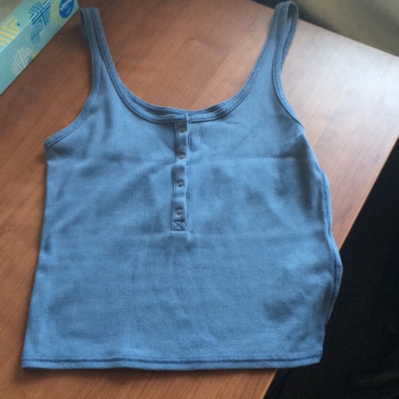 Abercrombie & Fitch Tops - Abercrombie button tank